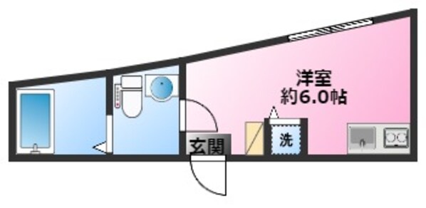 メゾンドシエルの物件間取画像